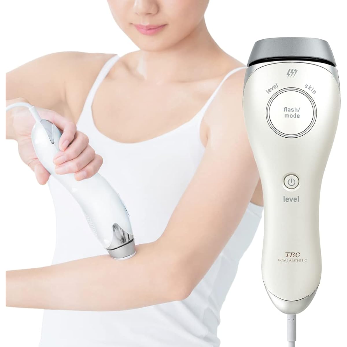 TBC Esthetic TBC Hikari Beauty 3 PRO Home use hair removal device Optical hair removal device Optical beauty device Unwanted hair treatment Hair removal Self-care Unwanted hair care Beard Bikini line Unisex