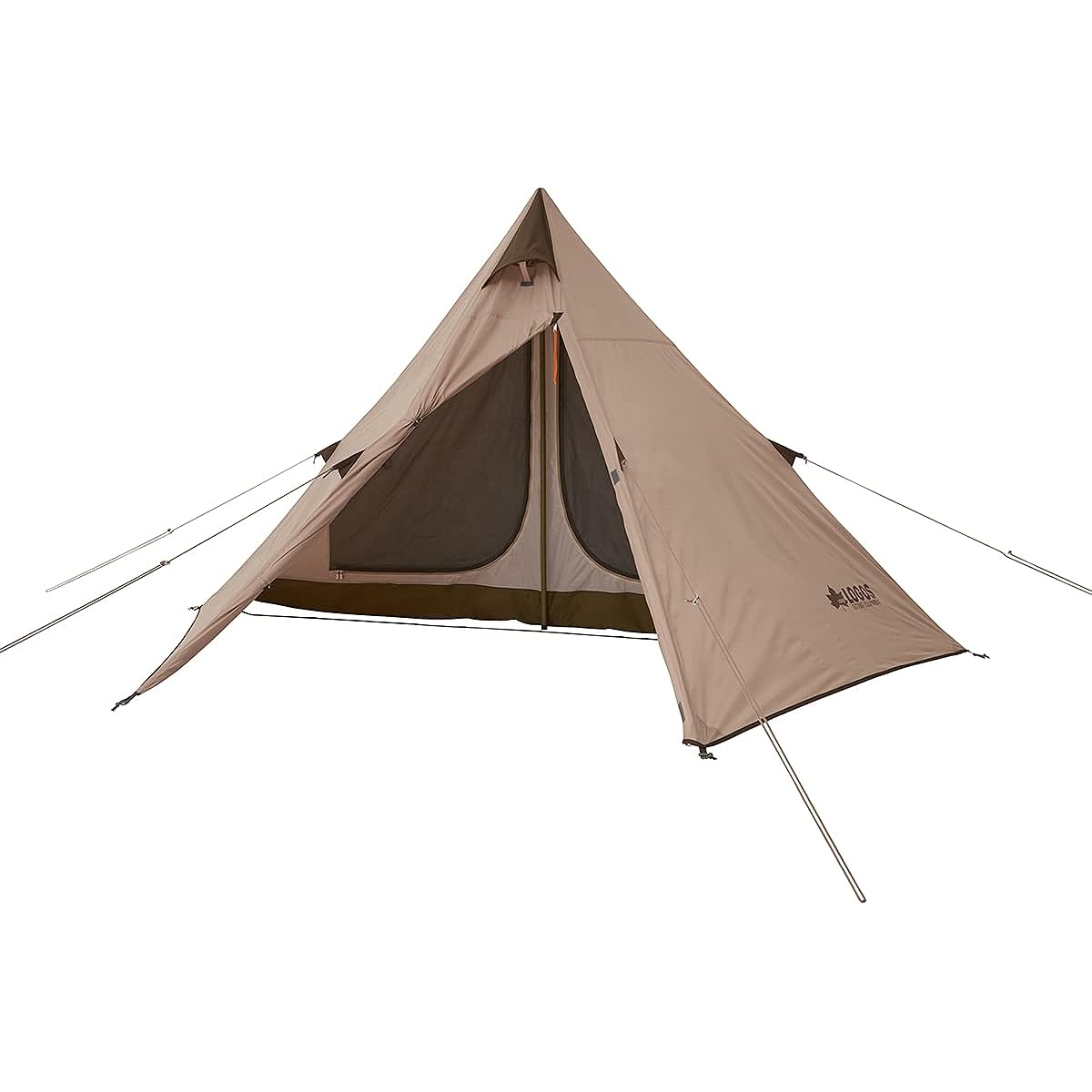 LOGOS Tradcanvas Tepee 2 Room 300 71805611 Beige (approx.) Width 330 x Depth 290 x Height 180 cm