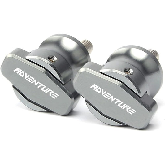DOOREX 10mm Motorcycle Accessories Stand Screw Swingarm Slider Spool KTM 990 SMT/Supermoto/Super Duke 1090/1190/1290 Adventure R Swingarm Slider Spool (Size: ADVENTURE Titanium)
