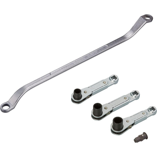 Kyoto Machinery Tools (KTC) Free Position Wrench Set 4 Piece ATE104