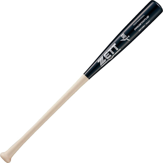 ZETT Hardball Baseball Bat Prostatus Wooden (North American Hard Maple) Professional Player Model 2023 Model Made in Japan BWT14384L