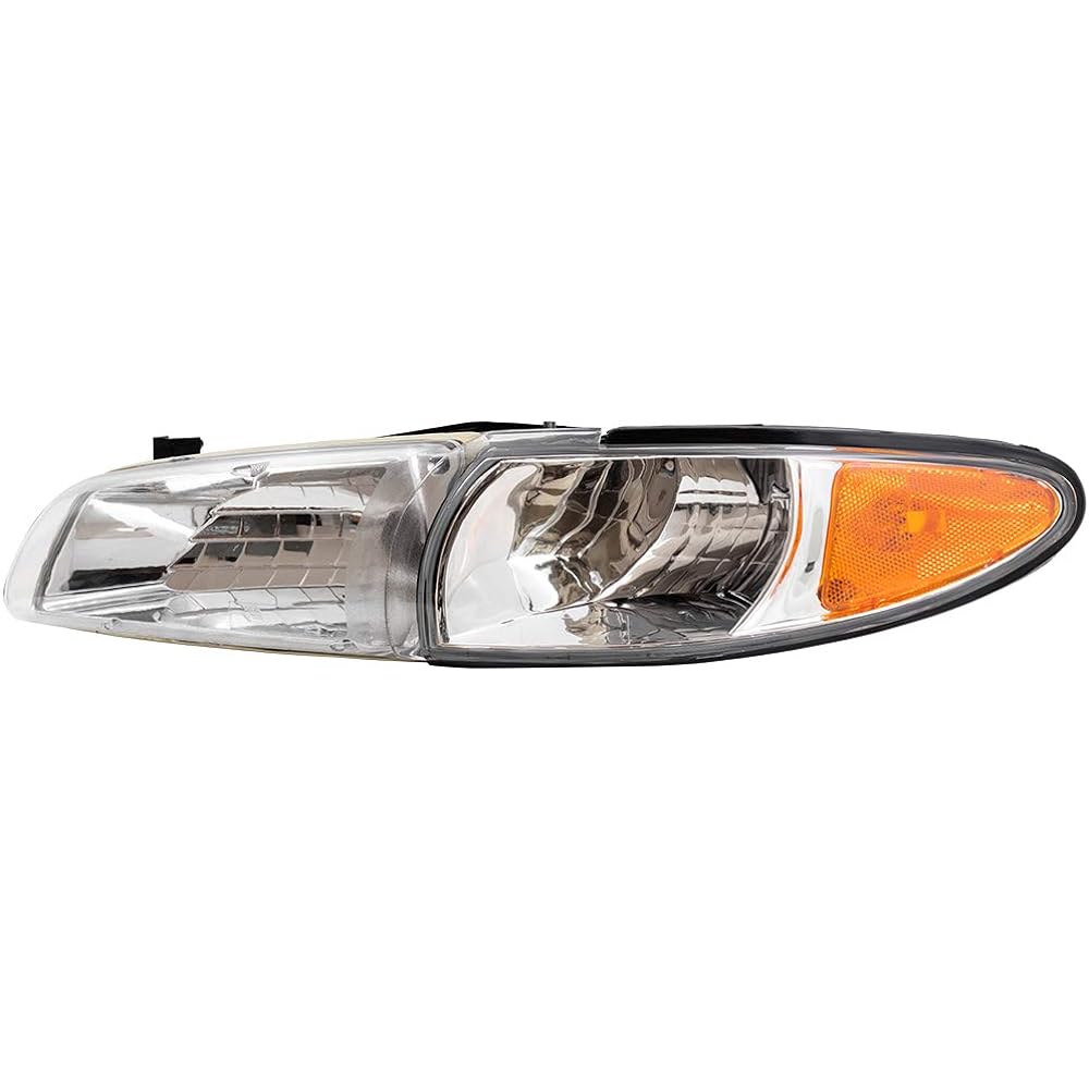 BROCK replacement driver and passenger seat set halogen headlight 1997-2003 Grand Prix compatible