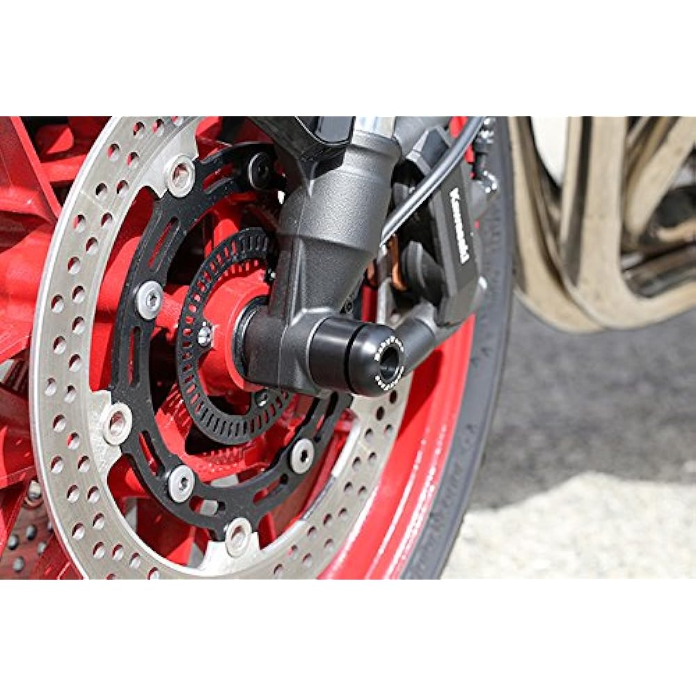 BABY FACE Axle Protector Front Duracon Resin Black Z900RS(18)/Z900(ZR900B)(18) 006-AK017F