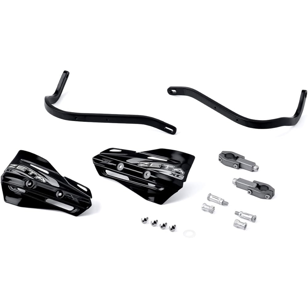 ZETA Armor Handguard XC Kit for 22.2mm Bars, Black Black