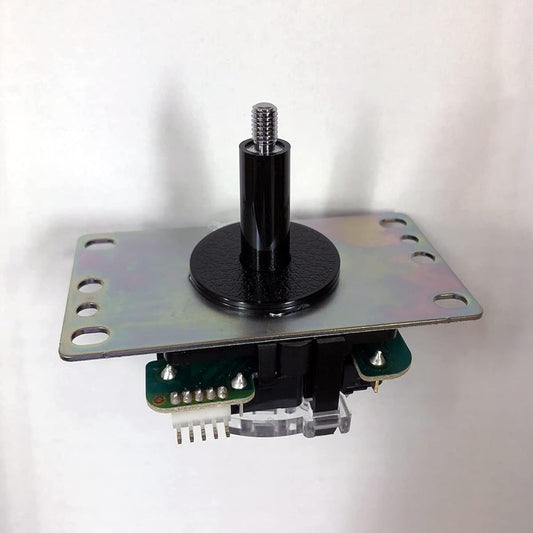 Sanwa Denshi Board Type Joystick Lever Flat Iron Plate with Shaft Cover 8 Direction Guide Plate 4 Direction Switchable JLF-TP-8YT-SK