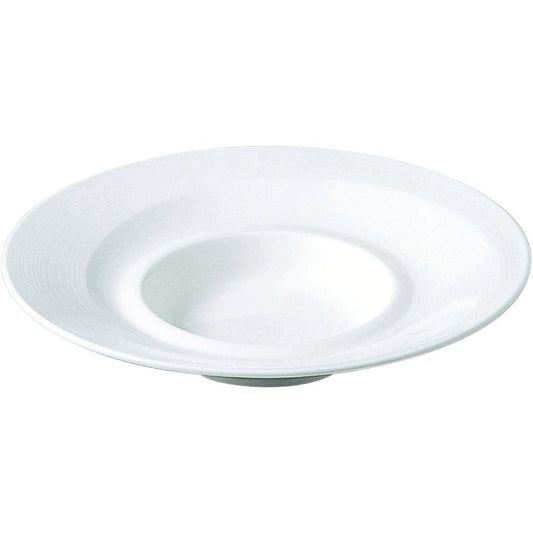 NARUMI Plate Esprit White 26cm Microwave Warmable Made in Japan 50180-5221