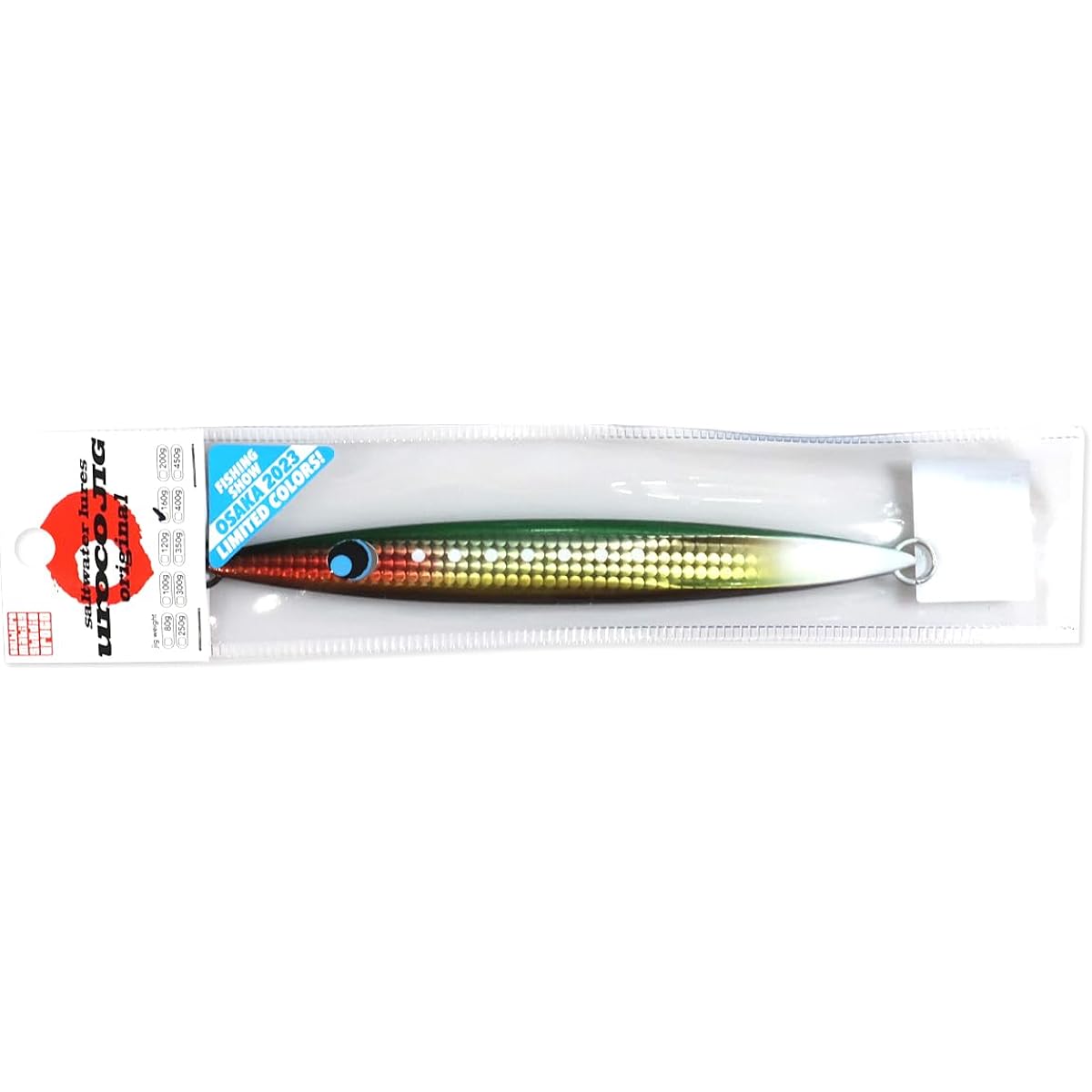 uroco scale uroco jig scale jig original Osaka fishing show limited color 160g