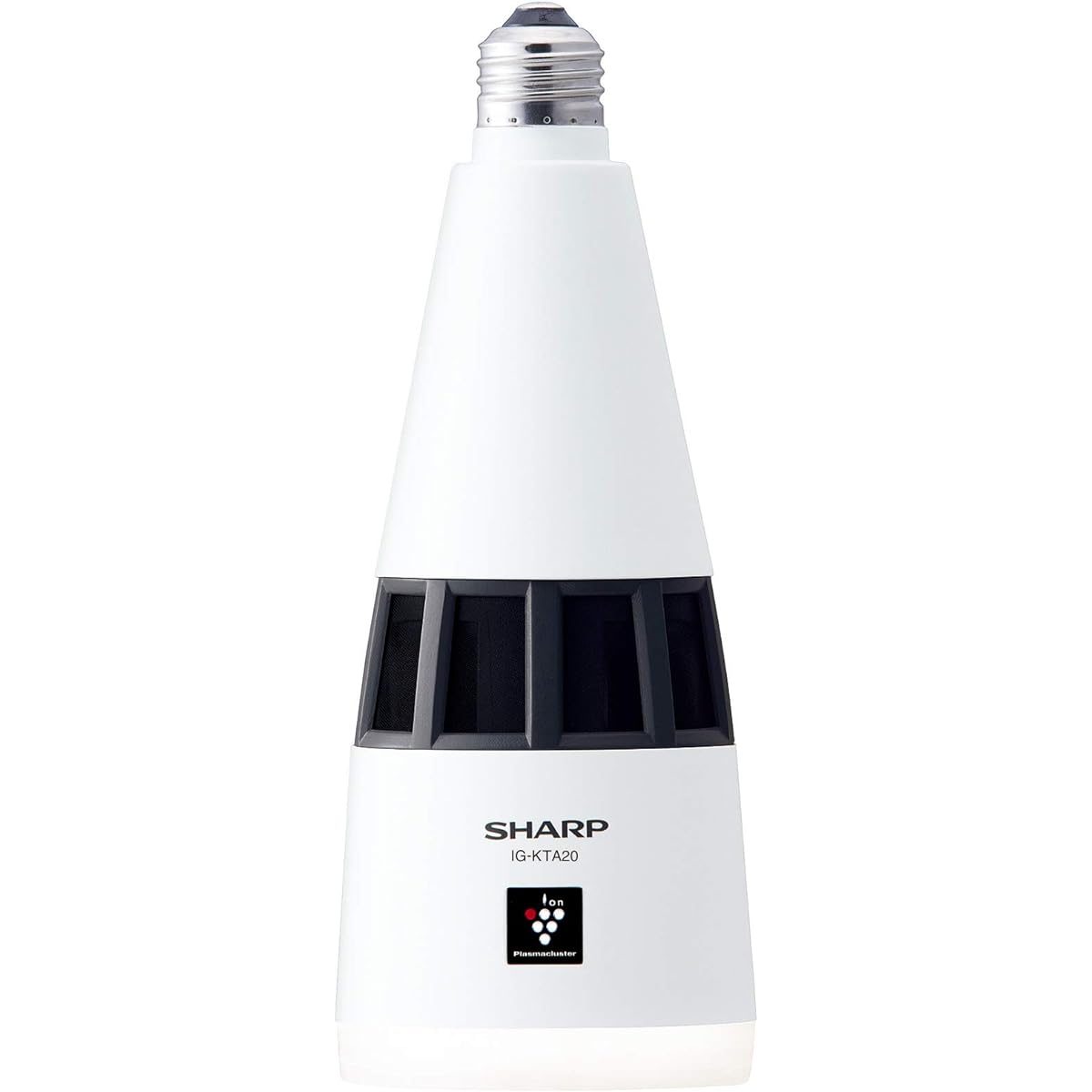 Sharp Plasmacluster Ion Generator for Toilet Ceiling LED Lighting E26 Base White IG-KTA20-W