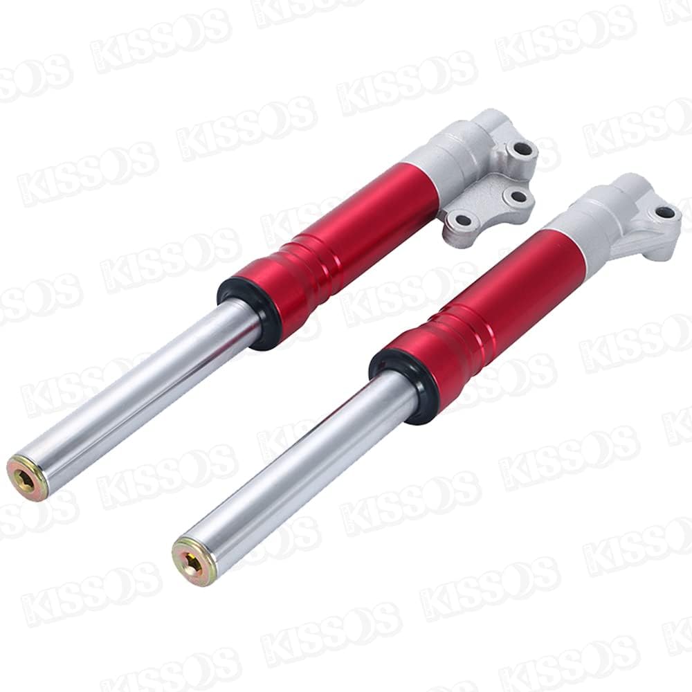 Front Fork Left Right Set External Product Jog JOG 50 90 Bike General Purpose (Red)