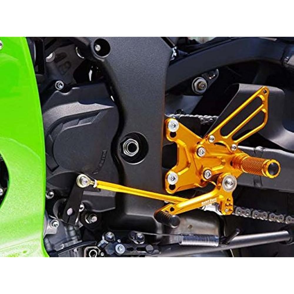 BABY FACE Back step 18 positions Positive change only Aluminum Silver ZX-10R(11) 002-K017SV