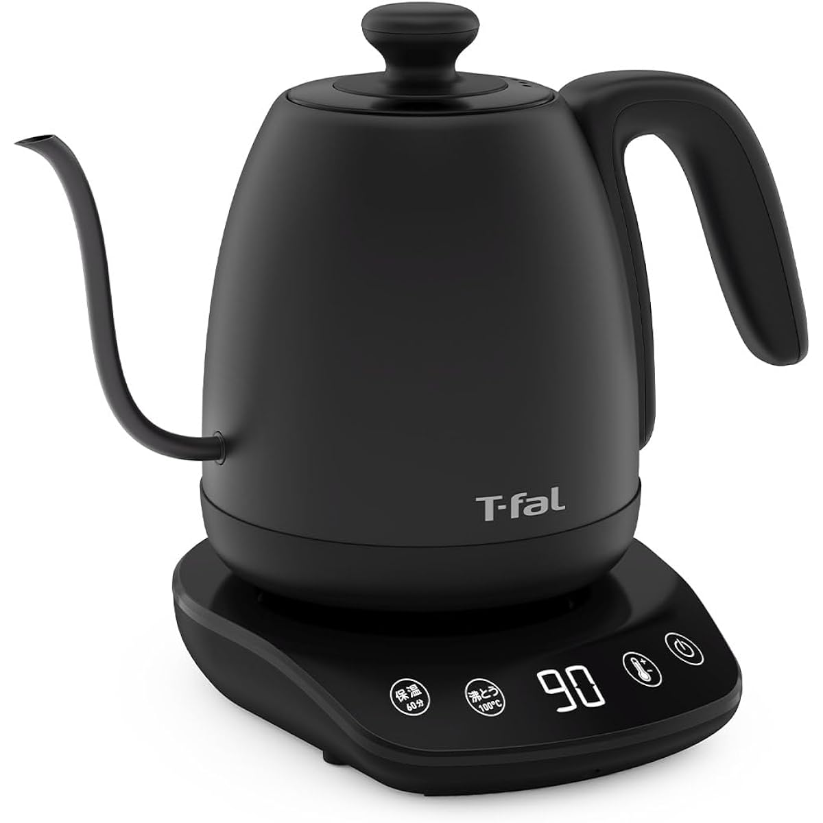 Tefal T-fal Cafe Control 1.0L KO9238JP 8-level temperature control electric kettle for coffee black