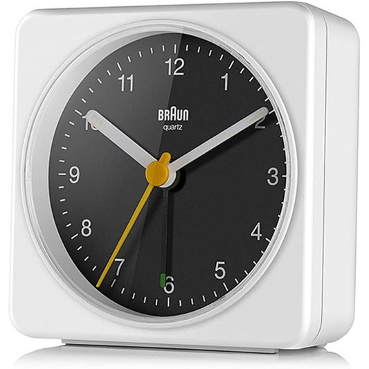 [Regular Imported Product] BRAUN/Brown Analog Alarm Clock BC03WB