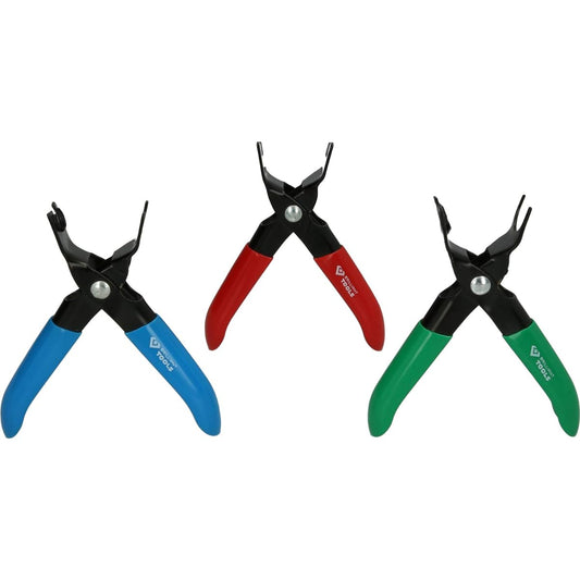 KS Tools Fuel Line Unlock Pliers Set of 3 BT531000
