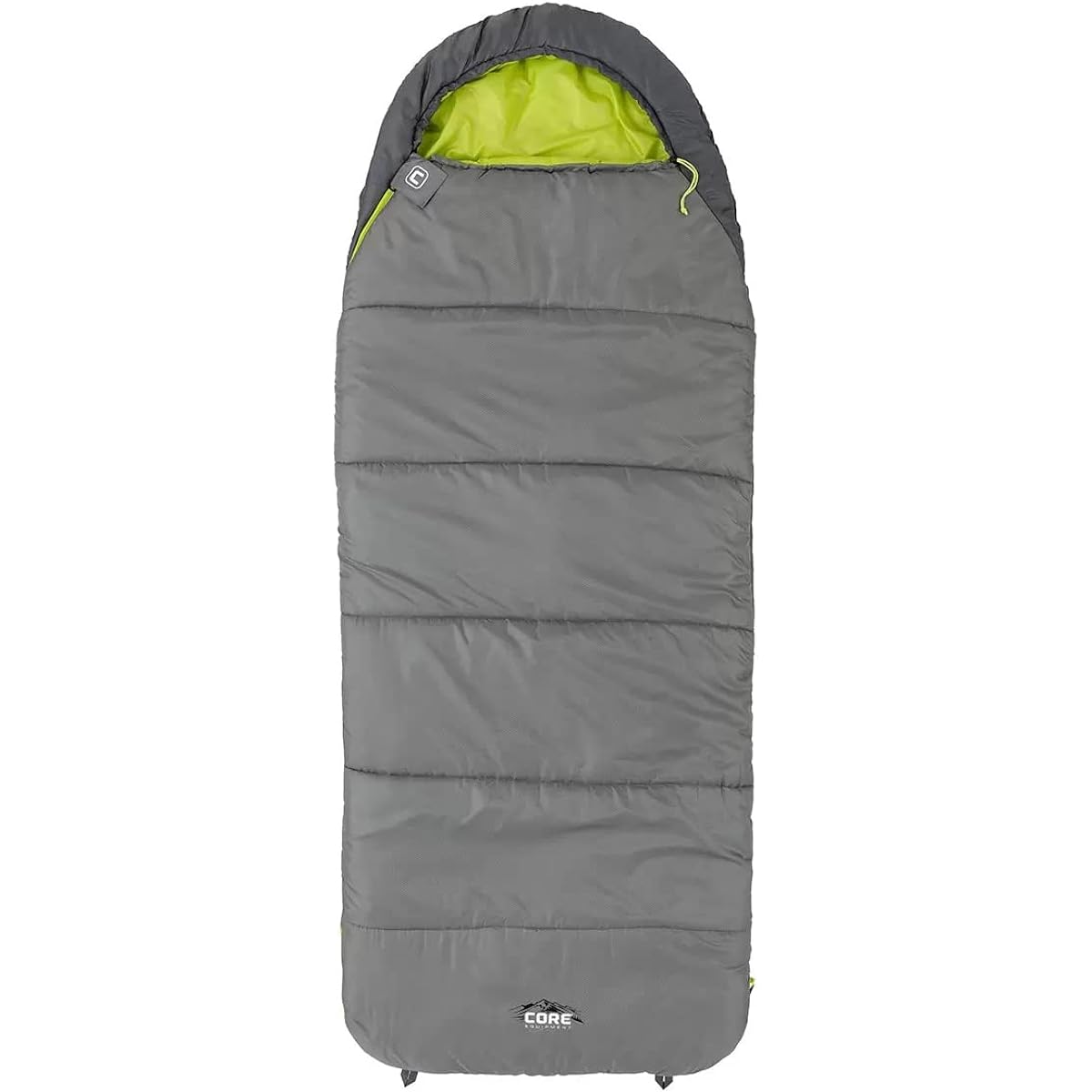 Core Equipment 30 Degree Hybrid Sleeping Bag Gray Green.