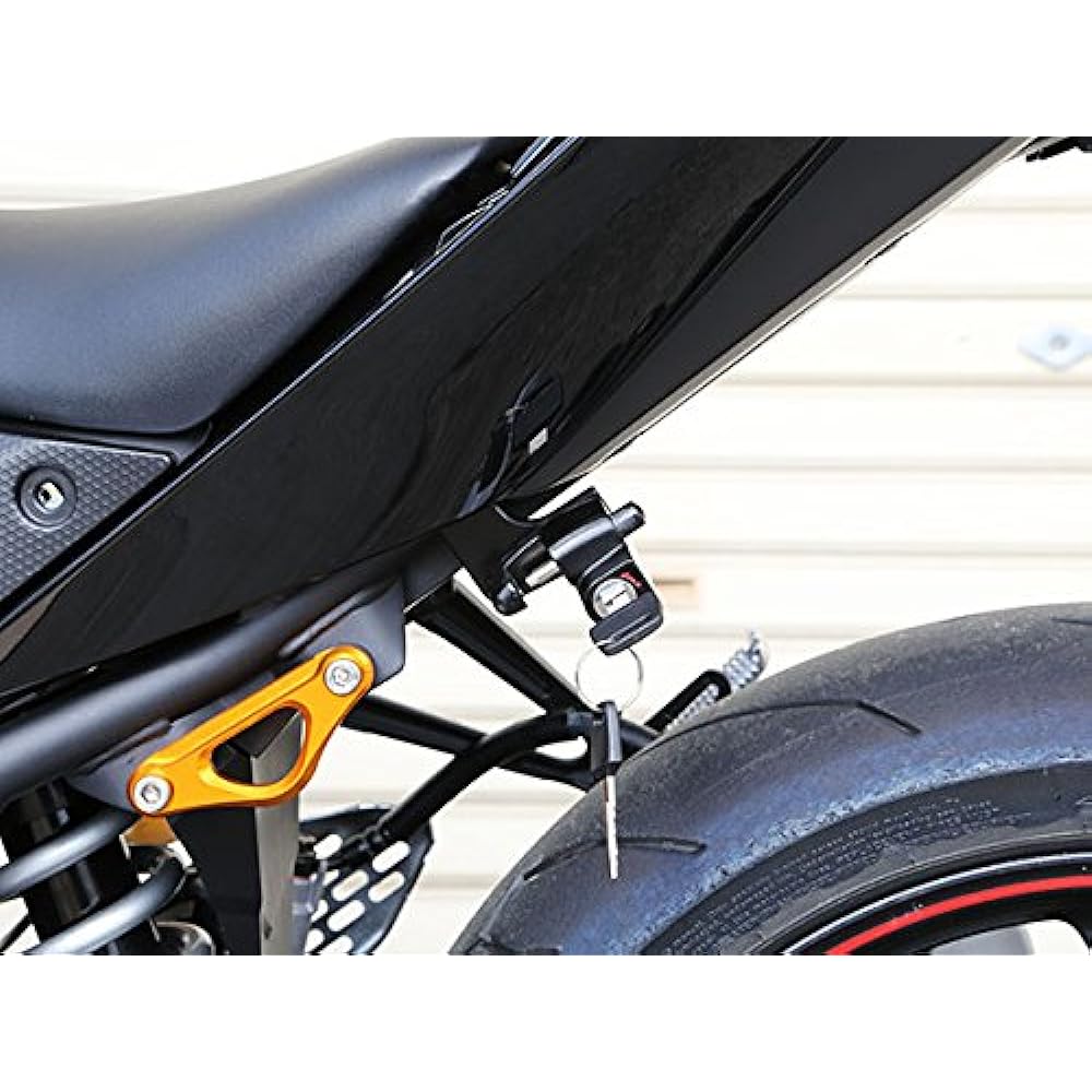 BABY FACE Helmet Lock Black YZF-R25(15) 009-LCY03BK