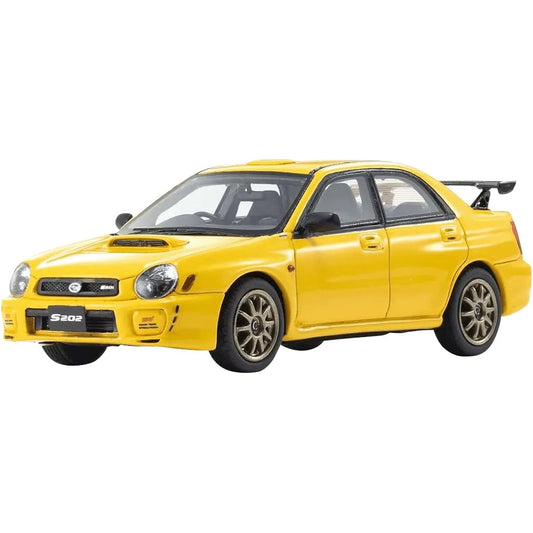 Kyosho Original 1/43 Subaru Impreza S202 Yellow Finished Product