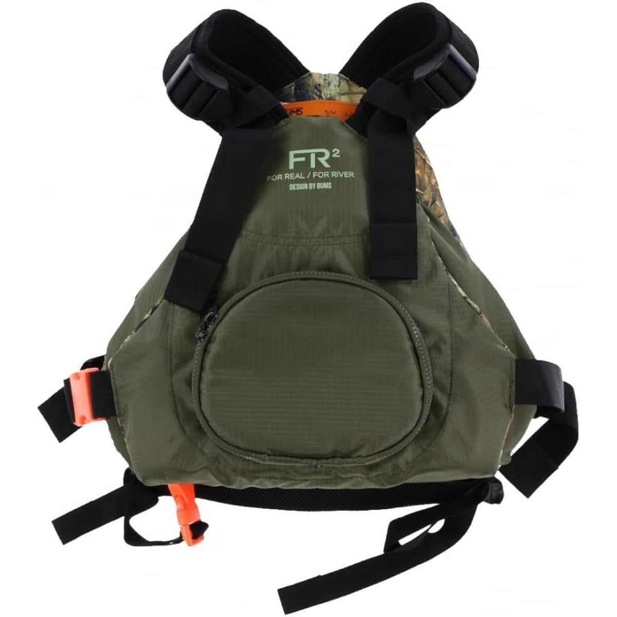 BUMS Marine Floating Vest KAMUI KA-9028 BK Khaki S-M