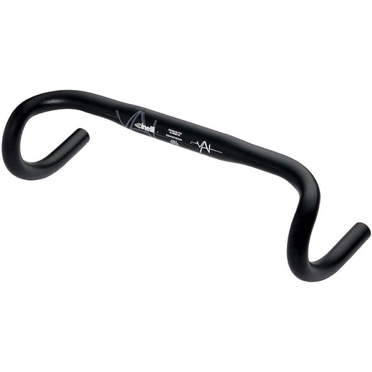 Cinelli Vai Road Bike Handlebar [Vai Road Bike Handlebar] Matte Black φ31.8-400mm