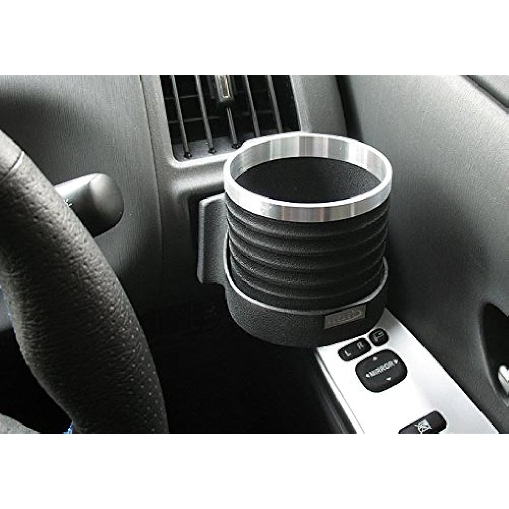ALCABO Drink Holder Black/Ring Cup Toyota Prius α ZVW4# Right Handle AL-T117BS