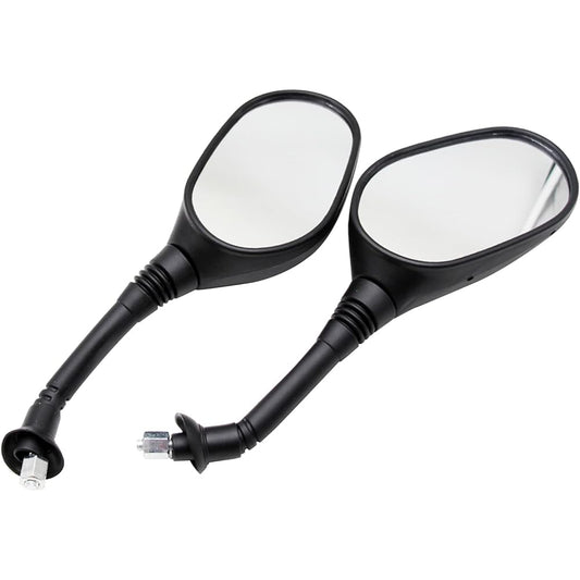 PRO BAT 8mm Rear View Mirror PRO BAT, Motorcycle Scooter ATV Dirt Bike Rear View Mirror GY6 50cc 125cc 150cc 250cc Scooter Moped Motorcycle (1 Pair)