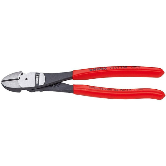 KNIPEX 7401-250 Strong diagonal nipper (for hard wire) (SB)