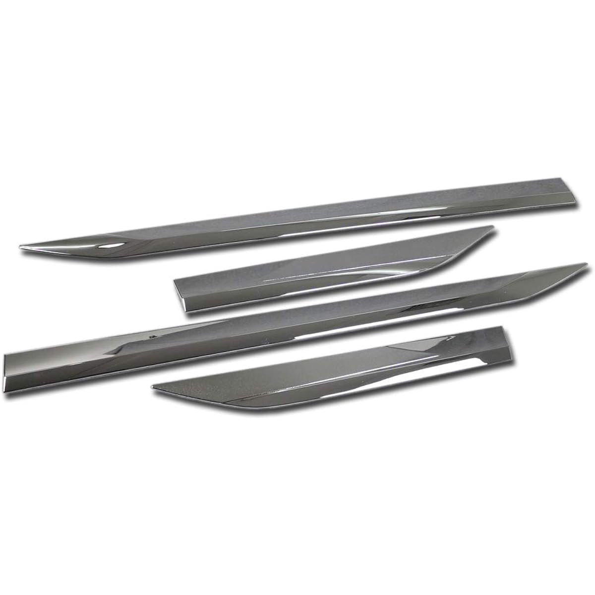 BEAUTOST Toyota 2019 2020 2022 2022 2023 RAV4 Body Side Door Molding Guard Bartrim Chrome