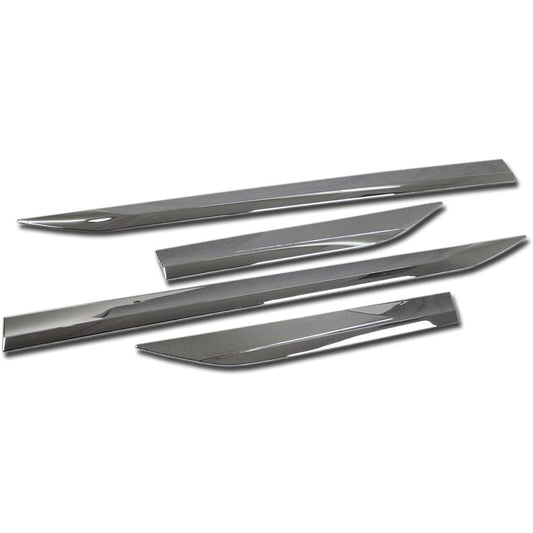 BEAUTOST Toyota 2019 2020 2022 2022 2023 RAV4 Body Side Door Molding Guard Bartrim Chrome