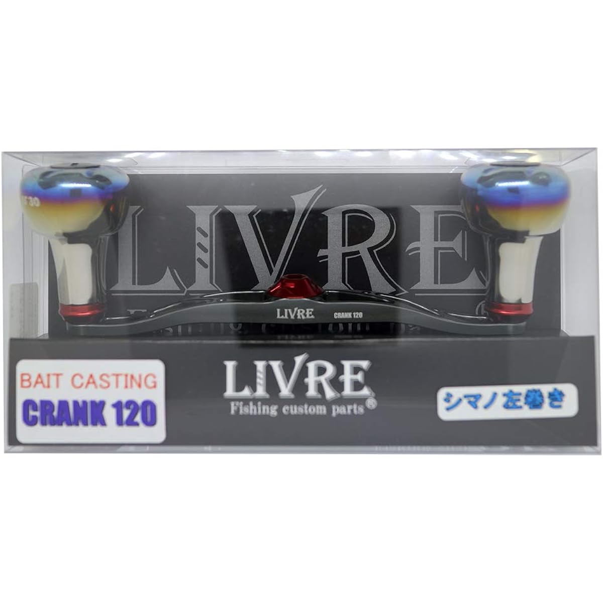 LIVRE Reel 2667 Full Comp Crank 120 EF30 Left Shimano GMR