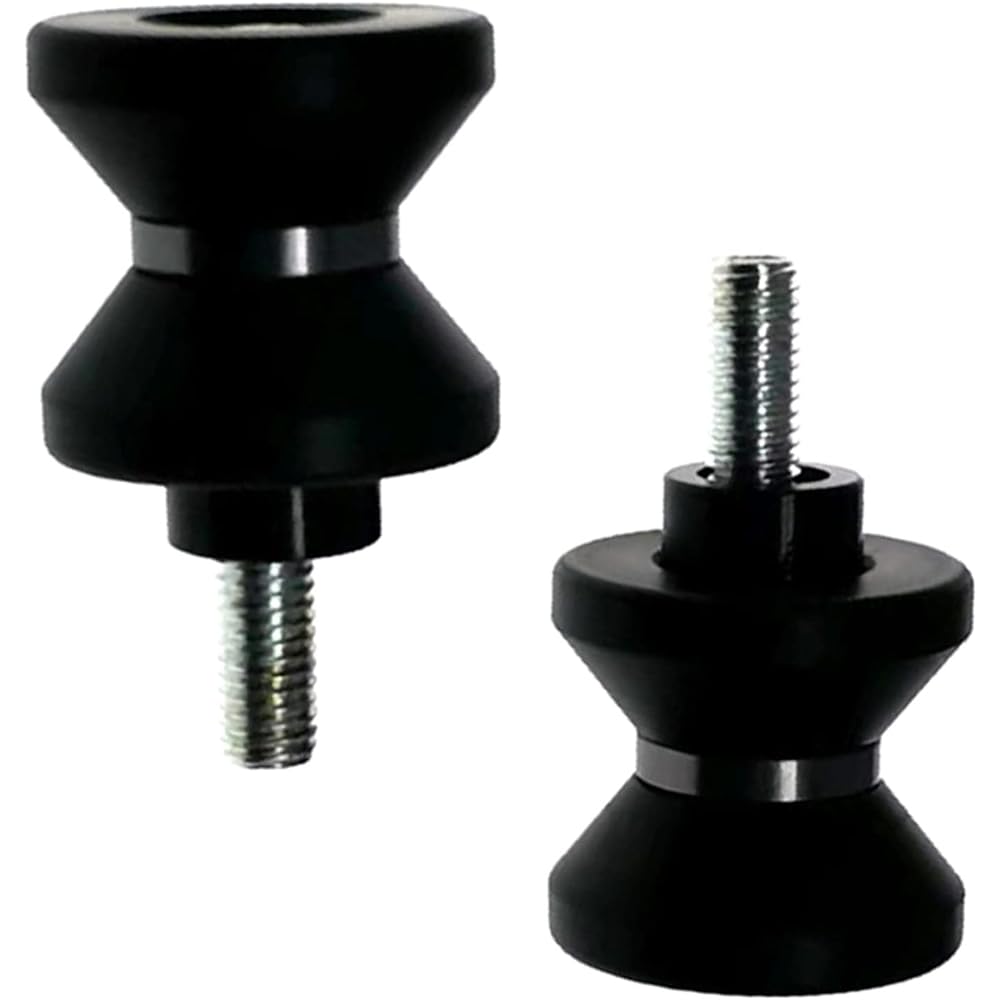 Stand Screw Slider Motorcycle M8 Swing Arm Spool Slider Bracket Screw Perfect for Suzuki HAYABUSA/GSXR1300 GSX1250 GSF1200 SFV650GLADIUS RF900R (Color: Gray)