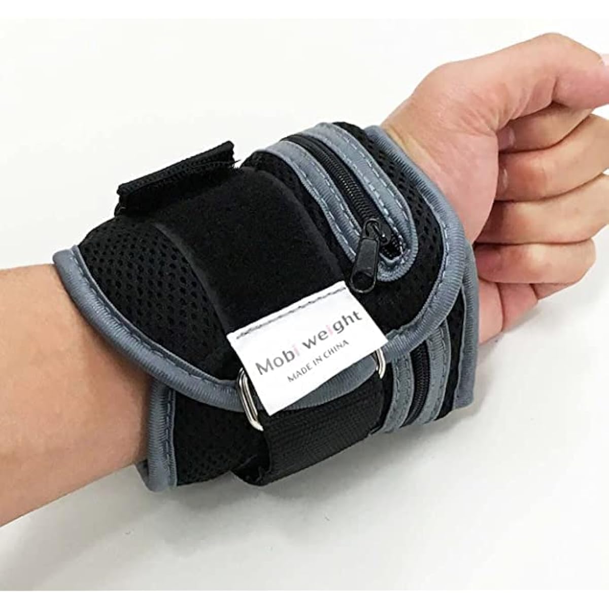 Compatible with lively 100-year-old gymnastics, with 5-level weight adjustment function/ankle weights/1kg x 2 pieces, silver