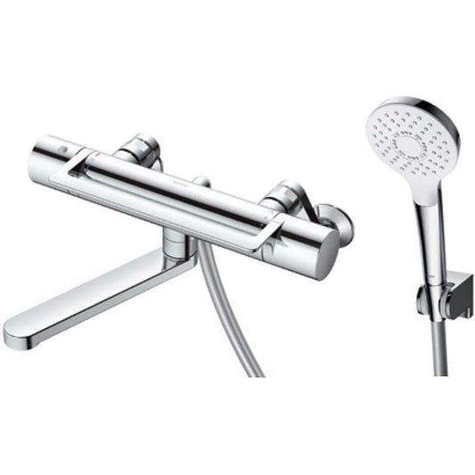 TOTO Wall Mounted Thermostatic Mixing Faucet for Bathroom Arch Handle 170mm Comfort Wave Plating 110φ TBV03416J