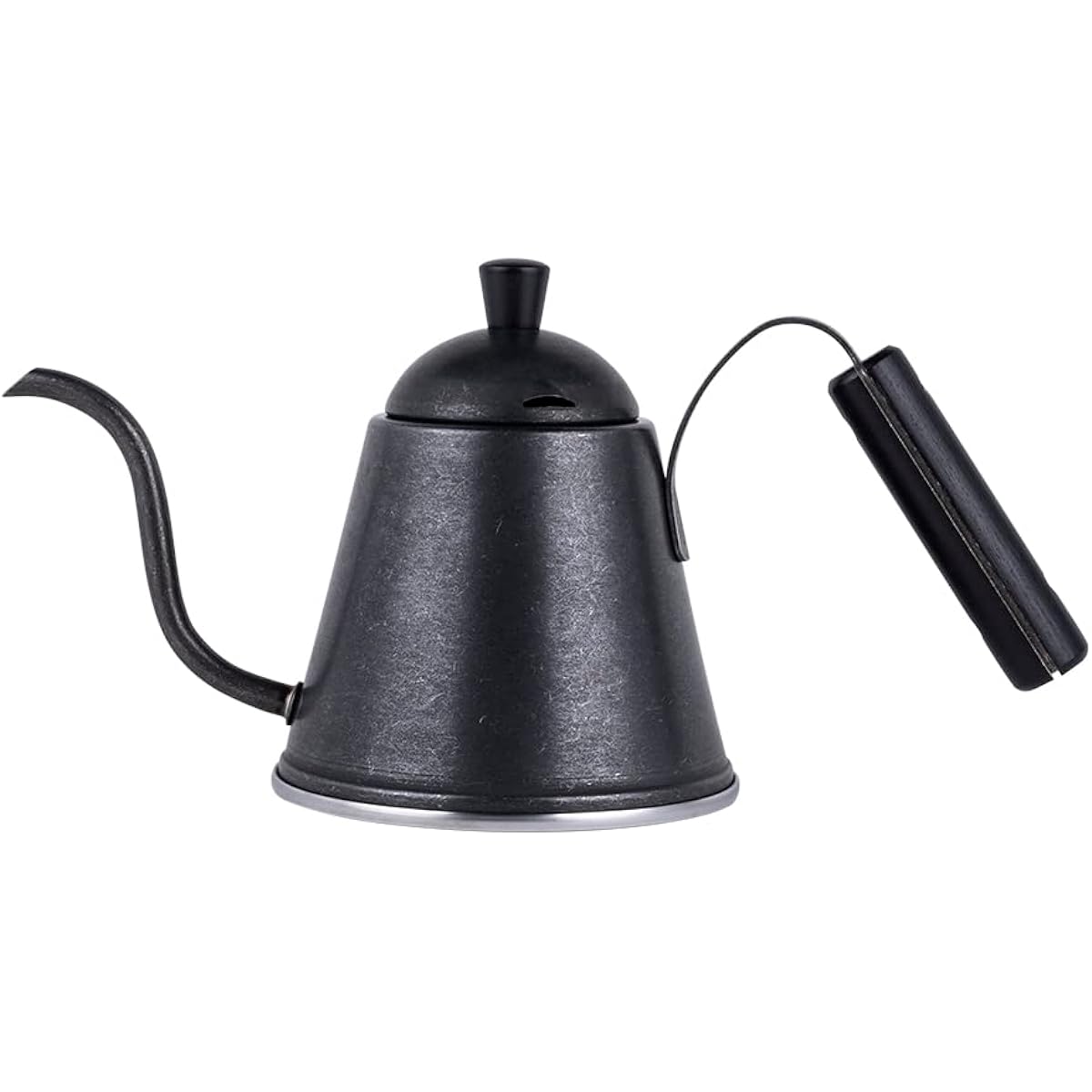 Black Vintage Inox Burl Drip Pot 1.0L Made in Japan BLACK VINTAGEINOX Cafe Restaurant Outdoor Camping Glamping Stainless Steel Aging Processing Unbreakable [Authorized Product]
