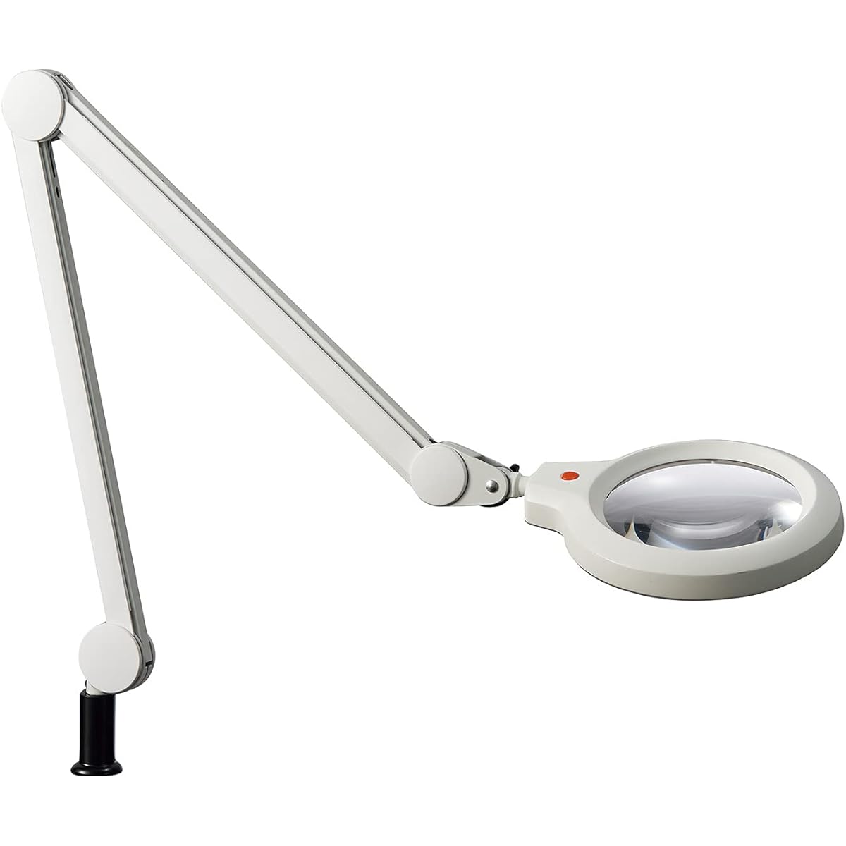 Yamada Lighting Z Light with Lens High Color Rendering LED Beautiful Skin Tone Ra90 White Z-37RL W Shade Width φ170mm, Lens Diameter φ120mm, Arm Length 370+370mm