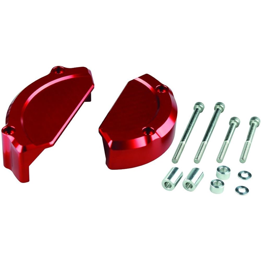 POSH Motorcycle Supplies Engine Guard (Left and Right Set) CB1300SF (1998-2013) | X-4/LD | CB1300SB (2005-2013) | CB1100/EX/RS (2010-2019) Red 053302-02