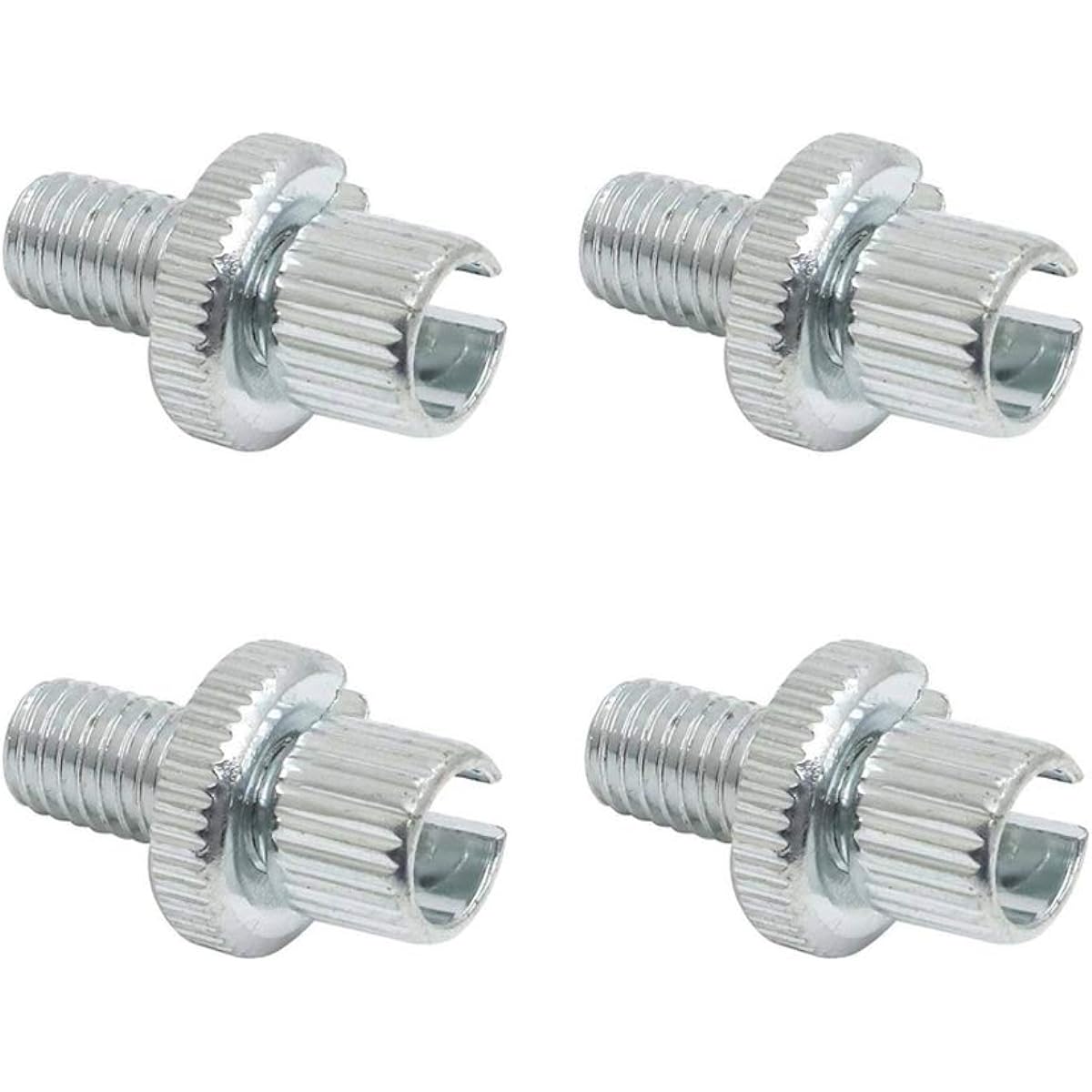 Autovic Clutch Brake Cable Adjuster Honda Yamaha Kawasaki Suzuki ATV 8mm Universal Cable Adjuster Natbolt (Silver)
