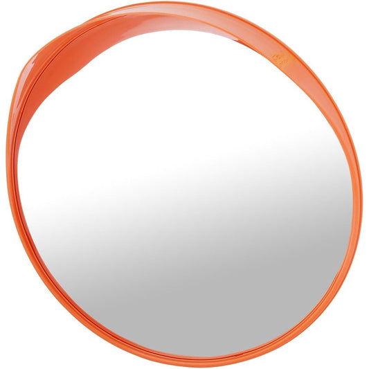 MYST Garage Mirror, For Near/Medium Distance (up to ~20m), Round, Orange, Approx. 350φmm (5104)