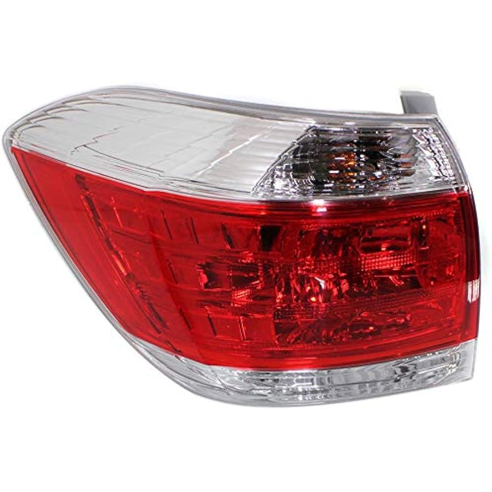 EVAN-FISCHER EVA156122912100 Taill Light Toyota Highlander 11-13 LH Assembly USA left side part link# to2800185