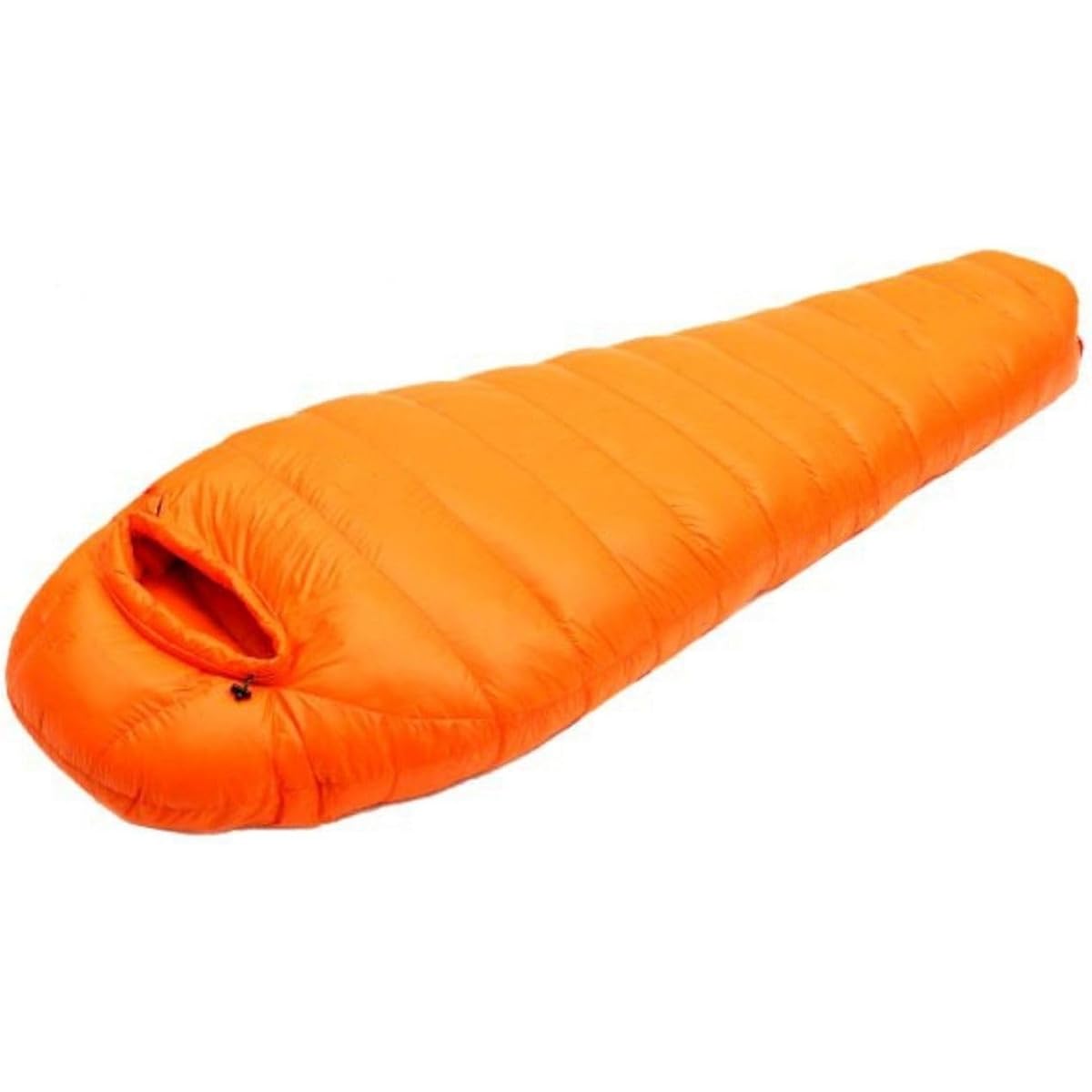 FUJIKAZE Mummy-shaped sleeping bag 800-1500g Duck down filling, thermal insulation, moisture-proof, 400T20D water repellent treatment, outdoor, camping, mountain climbing, sleeping in the car, emergency cover, sleeping bag that can be used in all seasons