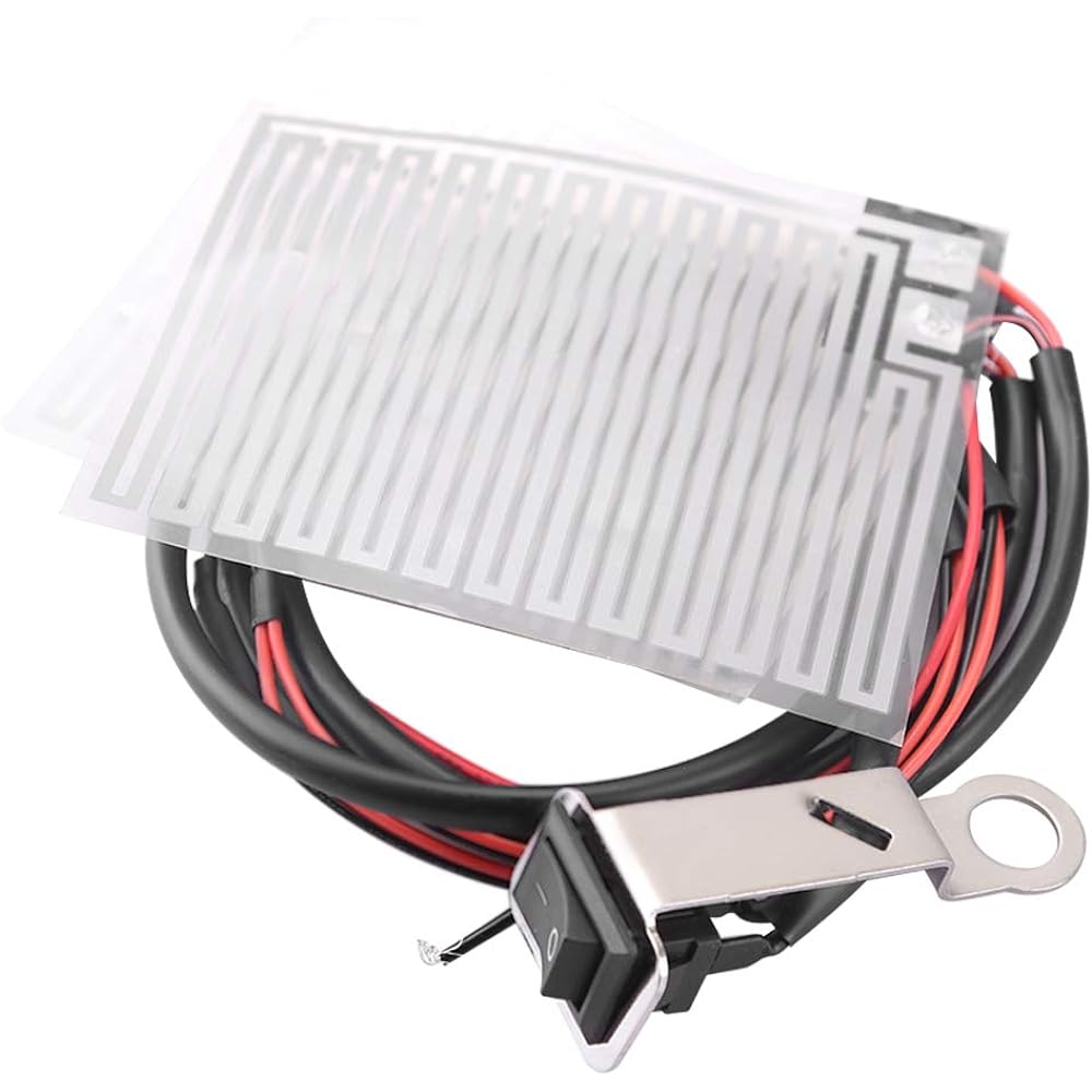 Motorcycle Grip Heater Handle Bar Heater Warmer Pad 12V Heat Grip
