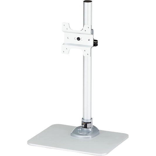 StarTech.com Single LCD Monitor Stand, Adjustable Angle and Height, Compatible with 12-34 inch VESA Standard Monitors, Premium Steel, Silver ARMPIVSTND