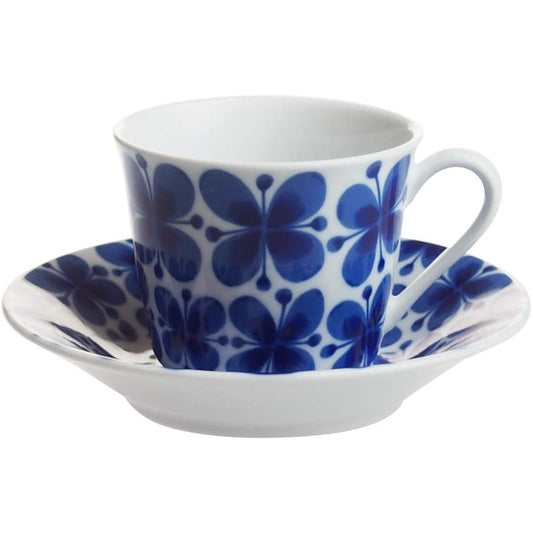 RORSTRAND Monami Coffee Cup Saucer 140ml Blue [Parallel Import]