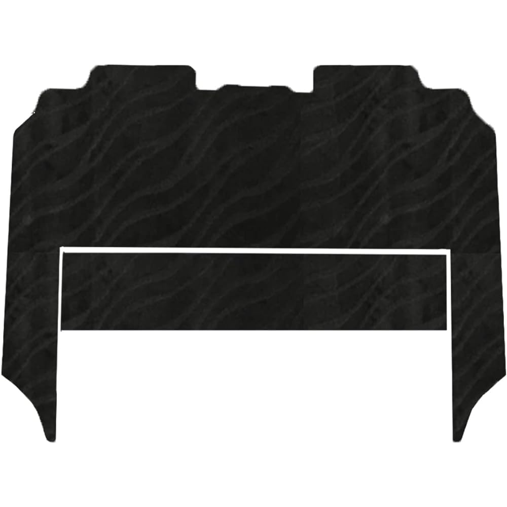 D.I Planning [New Noah Voxy Suzuki Landy 90 Series / For Hybrid Vehicles] Second Rug Mat Second Row Mat Woven Pattern Black Car Supplies External Product