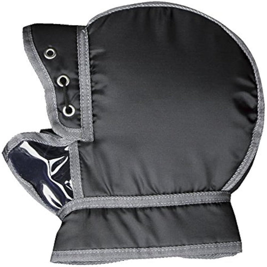 Okubo Manufacturing Motorcycle Handlebar Cover NEW F1-210 Black/Gray F1-2100