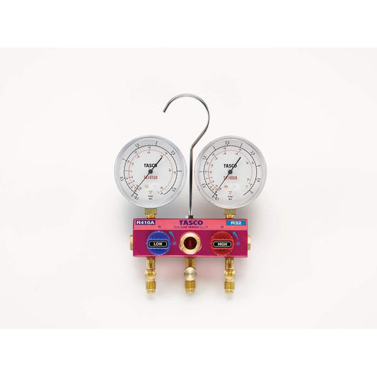 Ichinen TASCO TA122GB-1 Manifold Gauge Kit R410A/R32