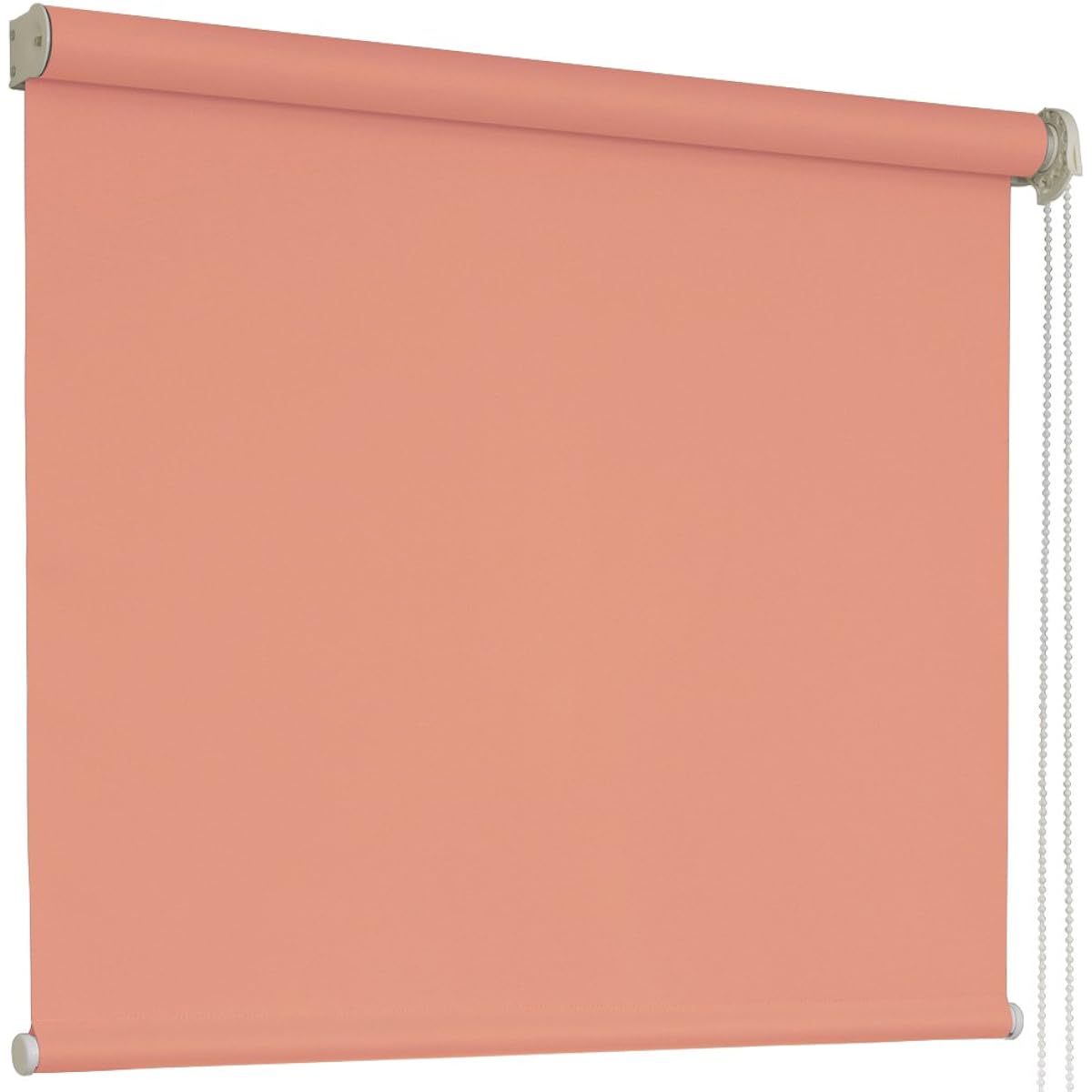 Class 1 blackout roll screen flame retardant width 60 x length 100cm right hand operation coral pink
