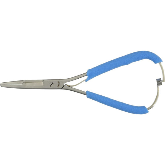 TIEMCO TMC Mittens Forceps 4.75 Sky Blue