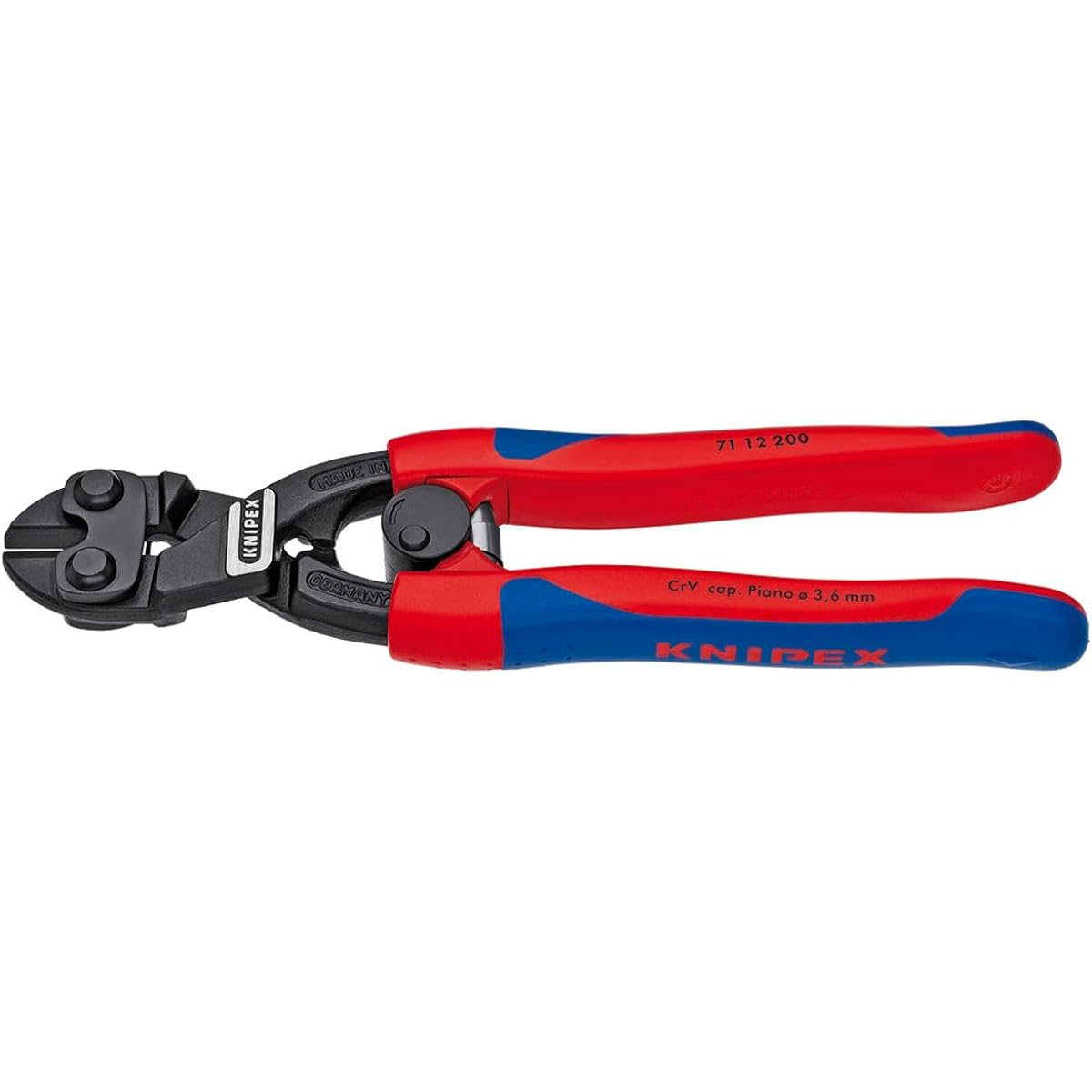 KNIPEX Bolt Cutter KNIPEX 7112-200 Small Clipper with Spring (SB) 7112-200