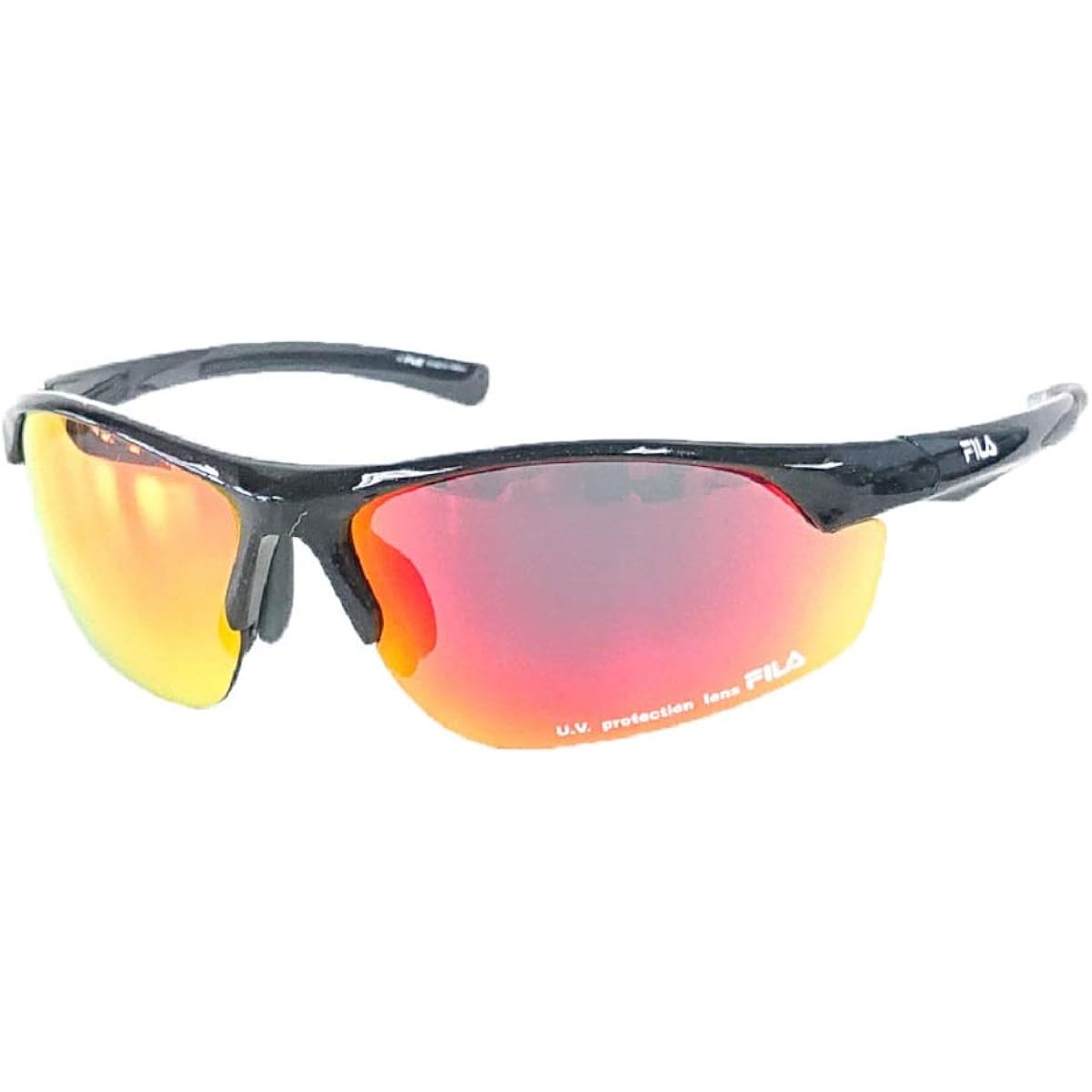 FILA FILA Sports Sunglasses Mirror Type SF4004J 10/Metallic Black SF4004J 10