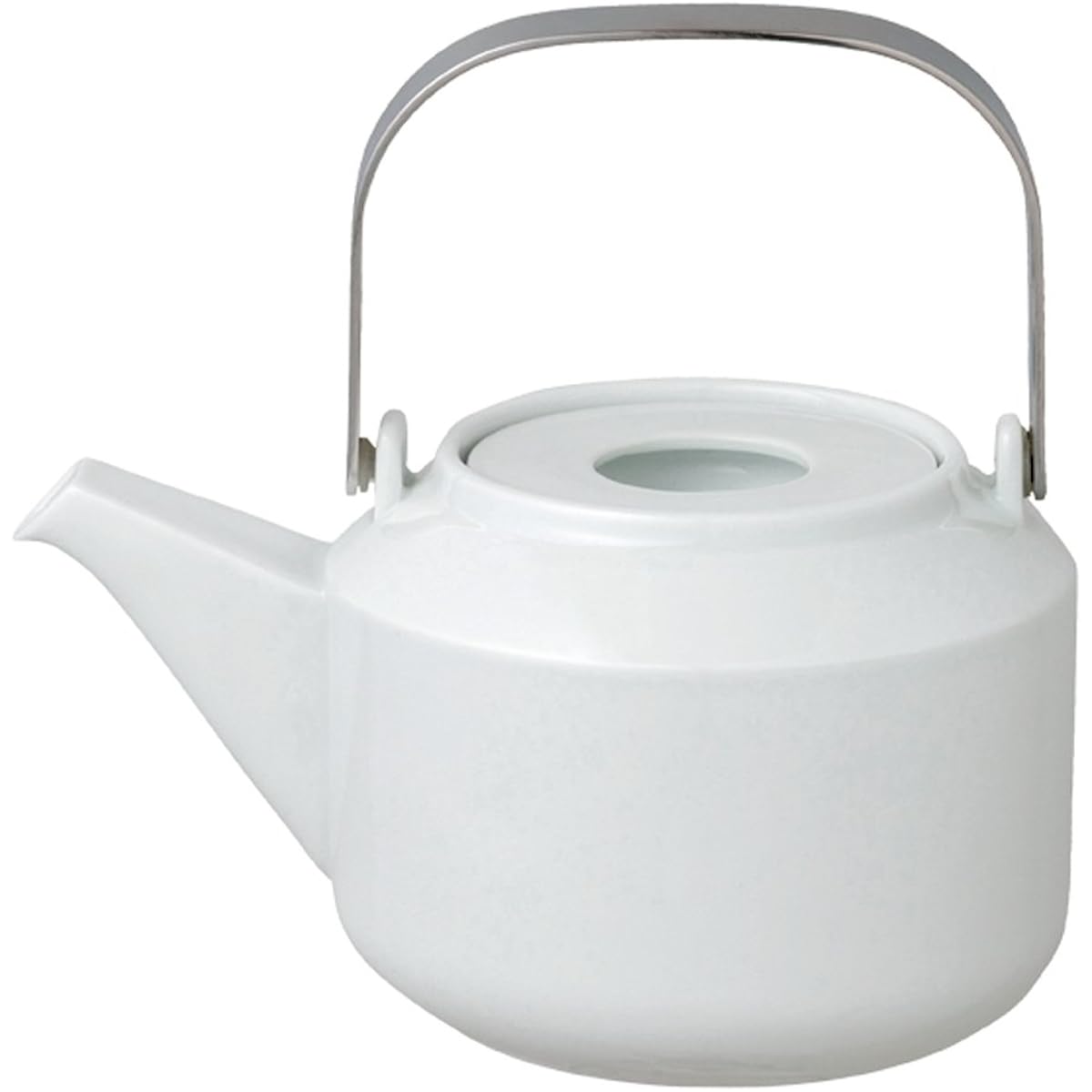 KINTO LT Teapot 600ml White with Strainer Dishwasher Safe 21232