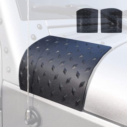 Black Cowl Body Armor Outer Cowling Cover Jeep Langler JK JK JK JK JK JKU Unlimited Rubicon Sahara X Off Road Sports Exterior Accessory Parts 2007 2009 2010 2010 2015 2016 2016 2016 G016JP